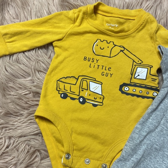 Baby Boy Trucks Onsies - Picture 2 of 4